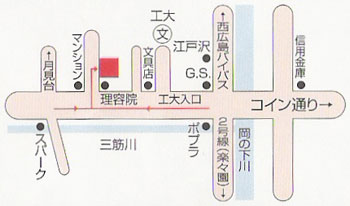 ワイケーホーム所在地地図